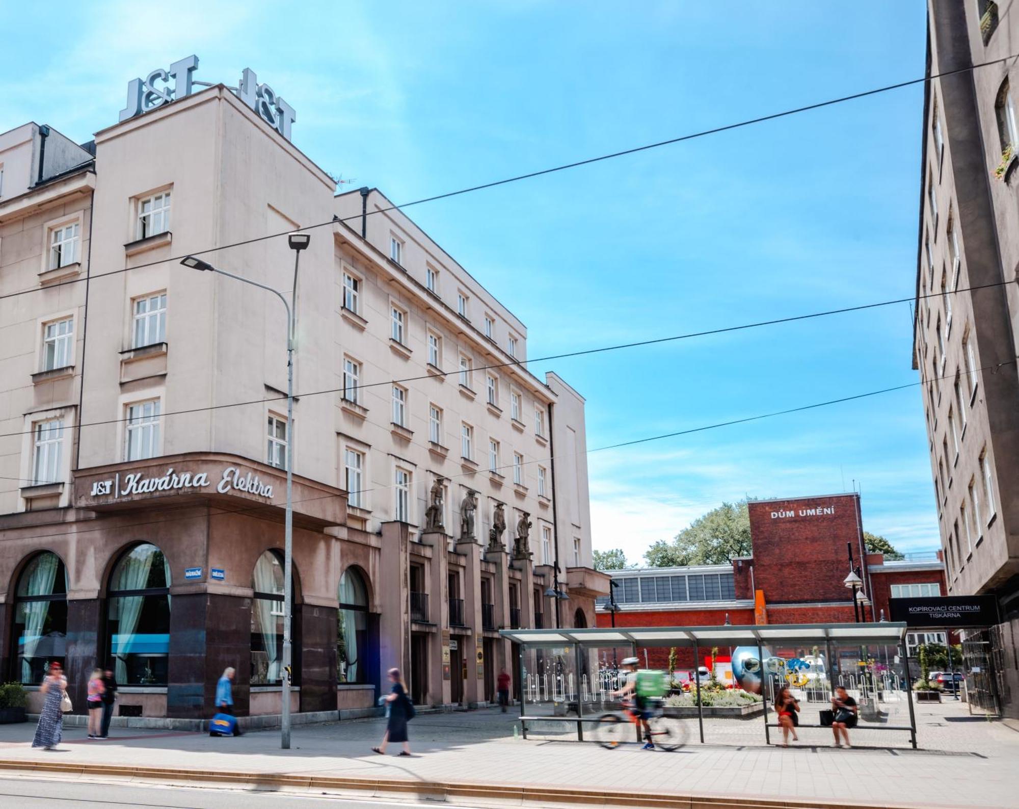 Hotel Palac Elektra Острава Экстерьер фото